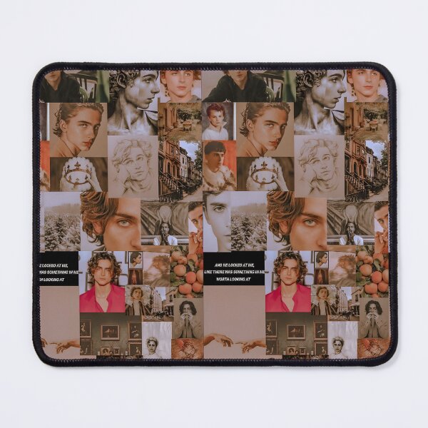 Item preview, Timothée Chalamet Collage – Vintage Aesthetic Art Moodboard designed and sold by Underhillboon.