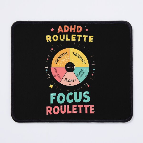 Item preview, Adhd Focus Roulette Wheres My Attention Today designed and sold by AlishaFrances.
