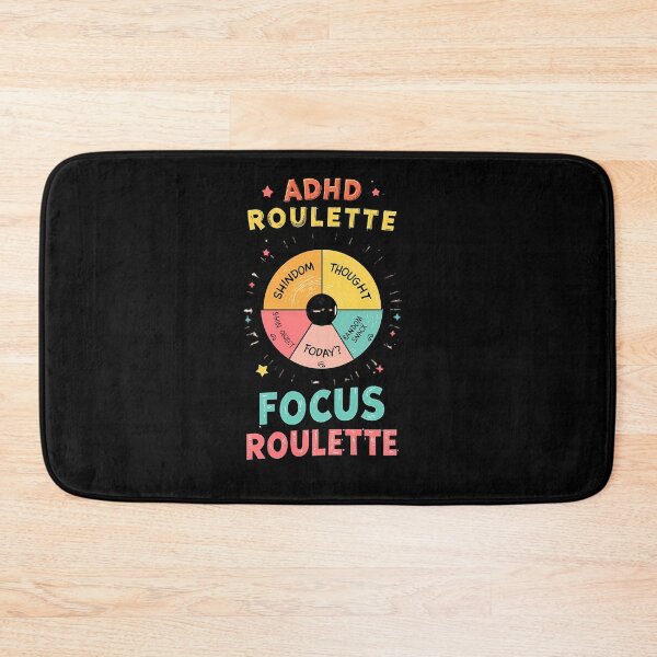 Item preview, Adhd Focus Roulette Wheres My Attention Today designed and sold by AlishaFrances.