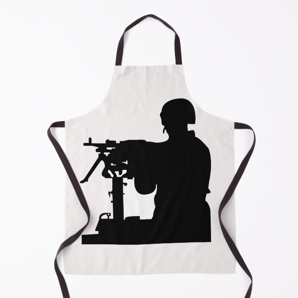 Item preview, Army - Soldier - MG Vehicle Mounted - Silhouette X 300 designed and sold by Military Insignia Products.