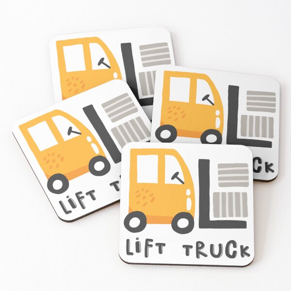 Item preview, Cartoon Lift Truck designed and sold by BettieOlsesa.