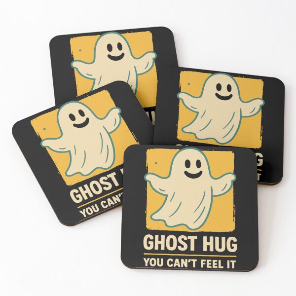 Item preview, Ghost Hug You Can't Feel It Funny Saying Halloween designed and sold by LuminOrb.