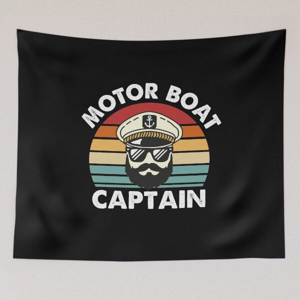 Item preview, Motor Boat Captain designed and sold by NQArtist.