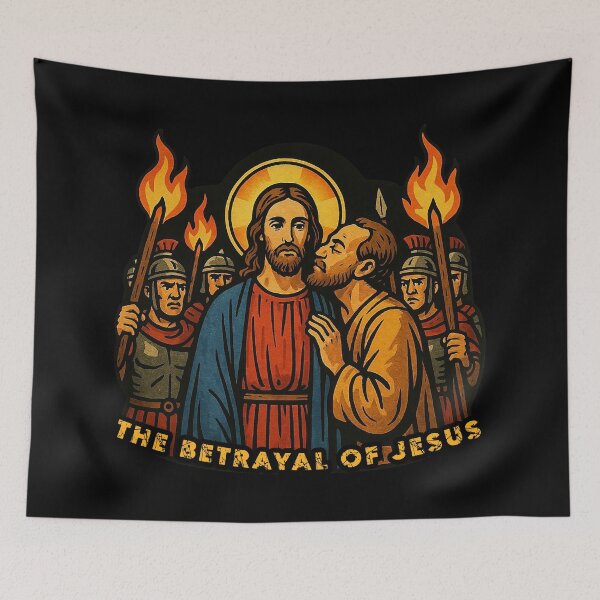 Item preview, The Betrayal of Jesus designed and sold by plushism.
