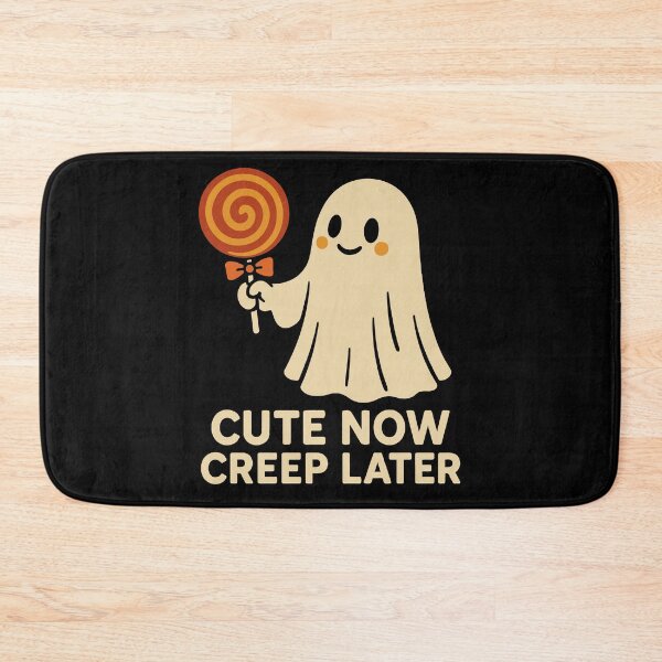 Item preview, Cute Now Creep Later Ghost Halloween Design designed and sold by LuminOrb.