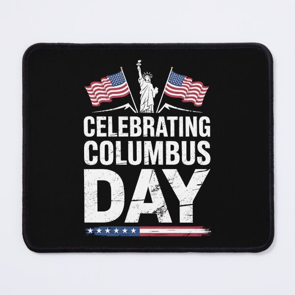Item preview, Happy Columbus Day Christopher Columbus Holiday Celebration designed and sold by BakeryDozen.