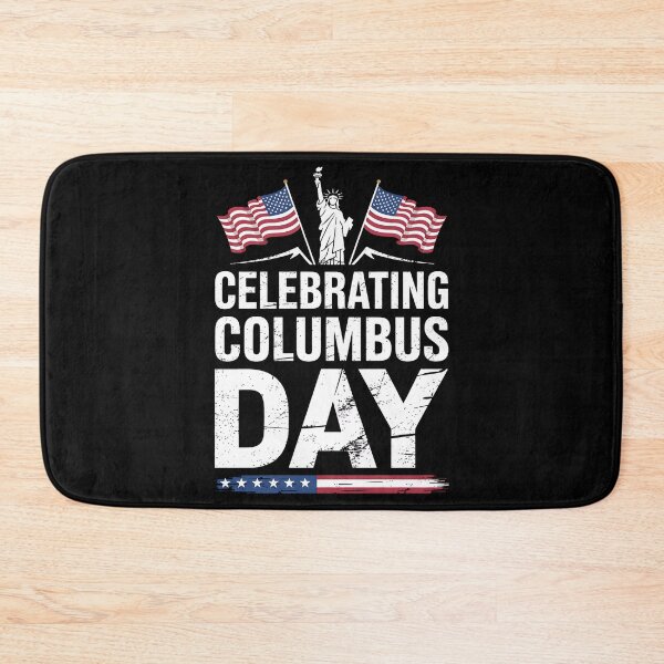 Item preview, Happy Columbus Day Christopher Columbus Holiday Celebration designed and sold by BakeryDozen.