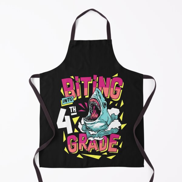 Item preview, Biting into 4th Grade Shark Back To School designed and sold by SauerRoyce.