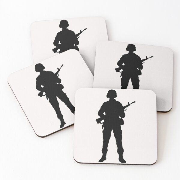 Item preview, Army - Soldier - Silhouette X 300 designed and sold by Military Insignia Products.