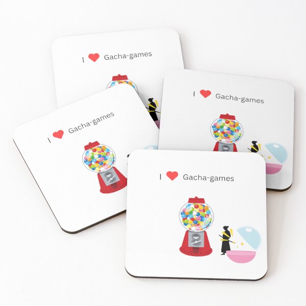 Item preview, I love Gacha-games - Funny Nerd Quote designed and sold by Kouichi1990.