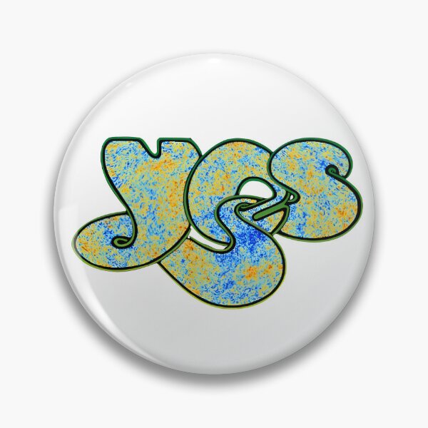 Item preview, Yes Band Logo – Speckled Blue & Gold Psychedelic Texture designed and sold by Underhillboon.