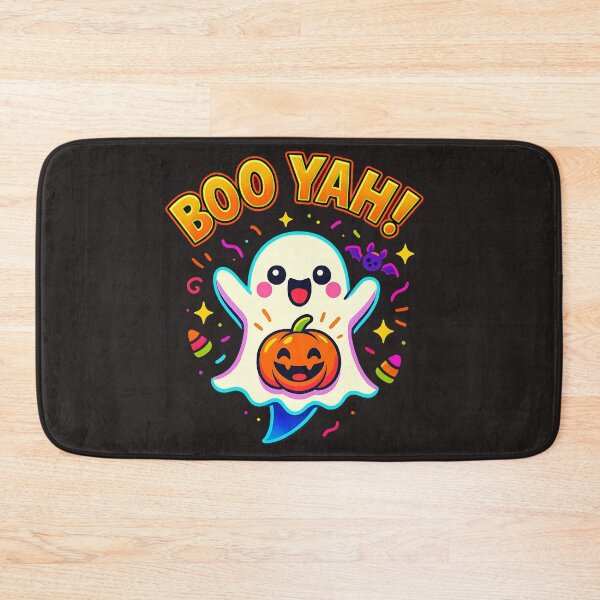 Item preview, Cute Boo Yah Ghost Halloween designed and sold by AwesomeBeyondLimits.