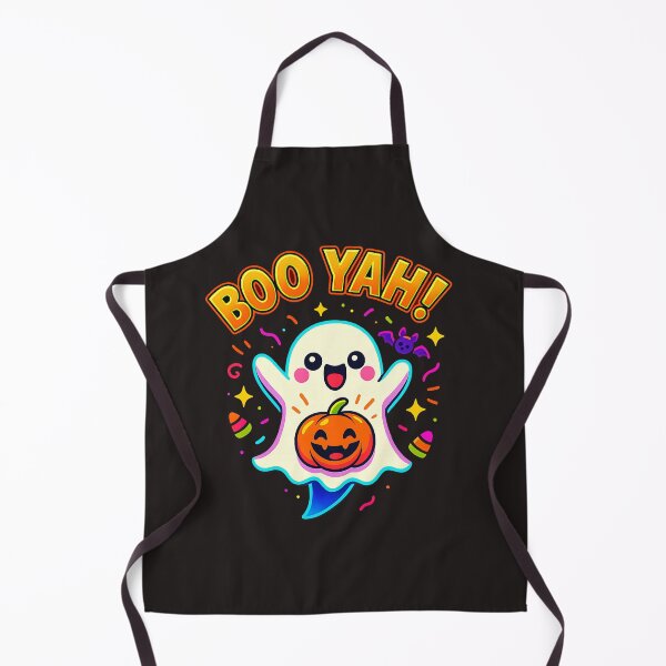 Item preview, Cute Boo Yah Ghost Halloween designed and sold by AwesomeBeyondLimits.