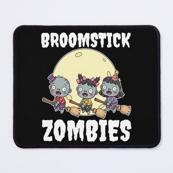 Item preview, BROOMSTICK ZOMBIES - ZOMBIE HALLOWEEN designed and sold by KEF Custom.