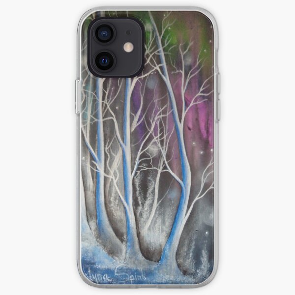 Wondering Blue Trees iPhone Soft Case