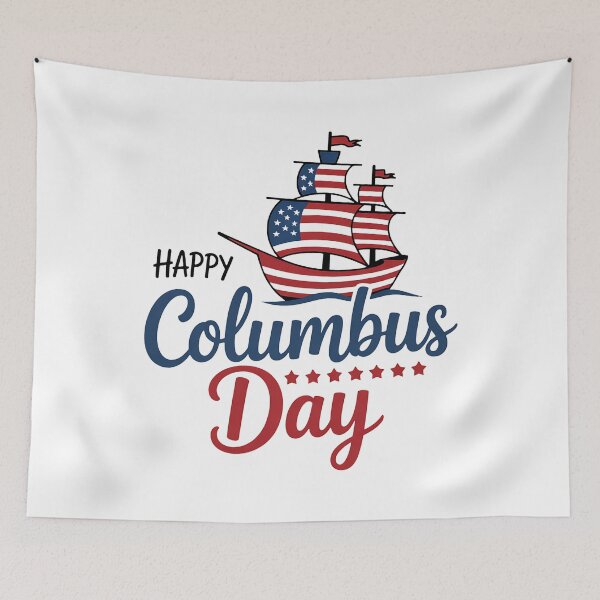 Item preview, Happy Columbus Day Christopher Columbus Italian Navigator designed and sold by BakeryDozen.