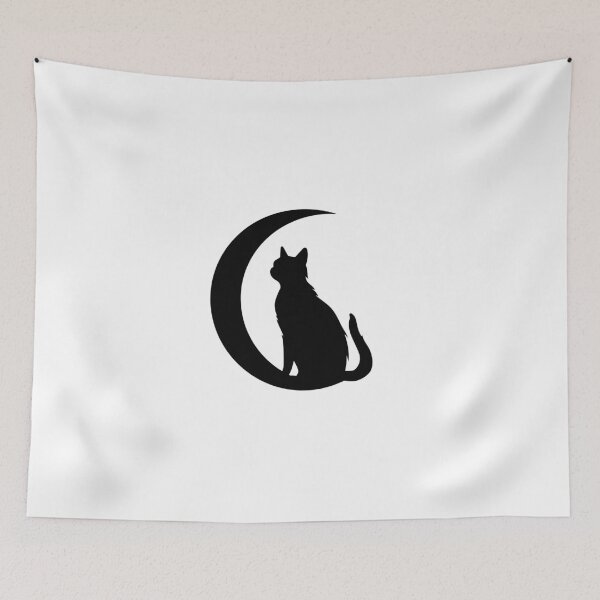 Item preview, The Cat And The Moon designed and sold by Doodle_Craze.