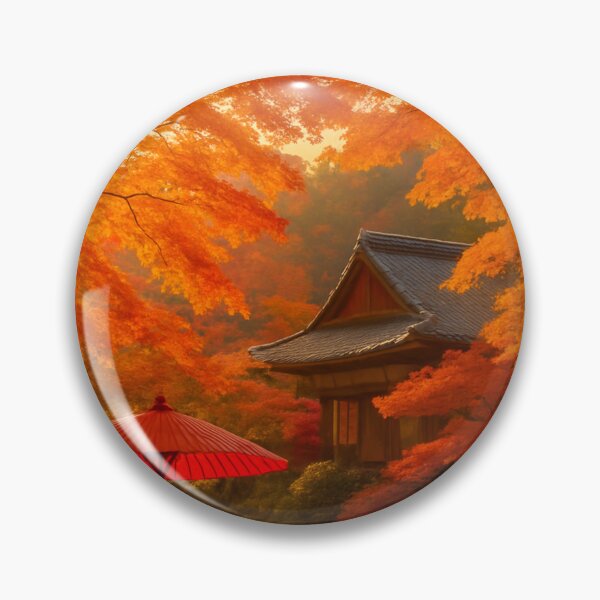 Item preview, Arima Onsen in Autumn – Hyogo, Japan designed and sold by NihonKamonScape.