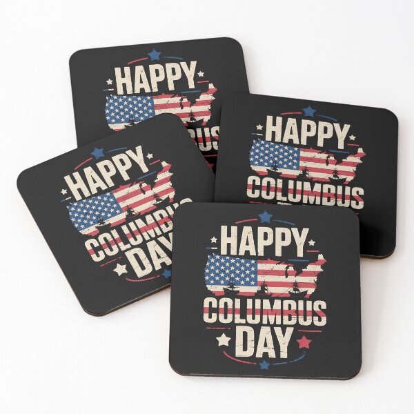 Item preview, Happy Columbus Day Italian Navigator Christopher Columbus designed and sold by BakeryDozen.