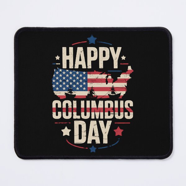Item preview, Happy Columbus Day Italian Navigator Christopher Columbus designed and sold by BakeryDozen.