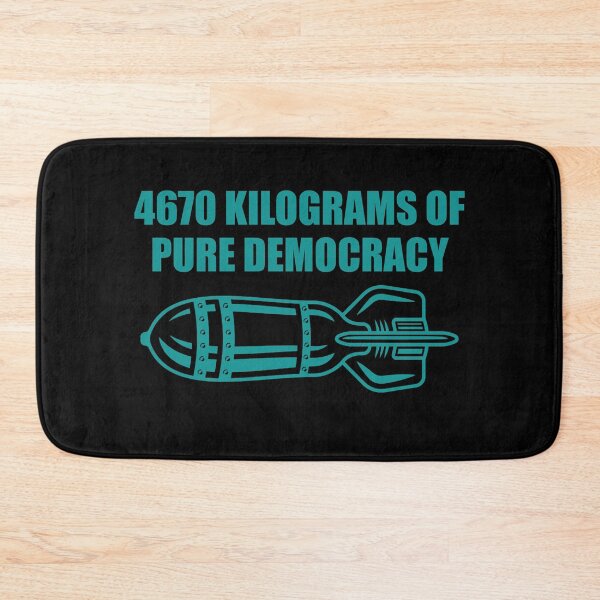 Item preview, 4670 Kilograms Of Pure Democracy Retro Military Bomb Art designed and sold by quptysonatp.