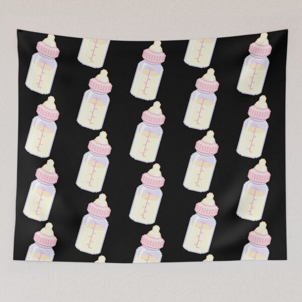Item preview,  Kawaii Cute Pixel Art Baby Bottle designed and sold by kirkmartinho.