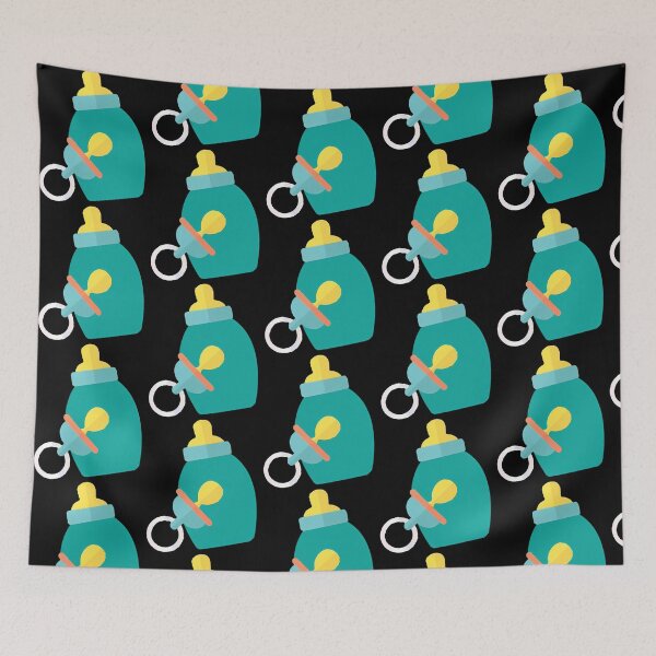 Item preview,  Baby Pacifier And Baby Bottle designed and sold by kirkmartinho.