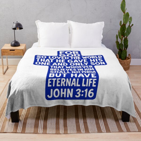 Item preview, John 3:16 For God So Loved The World designed and sold by plushism.