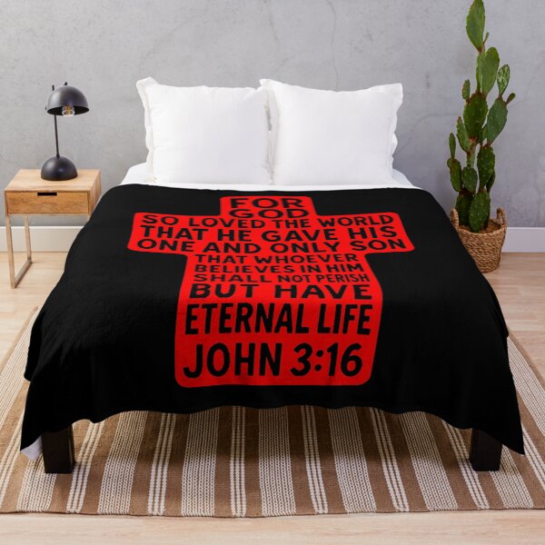 Item preview, John 3:16 For God So Loved The World designed and sold by plushism.