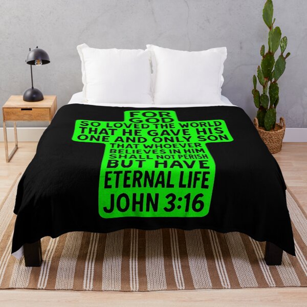Item preview, John 3:16 For God So Loved The World designed and sold by plushism.