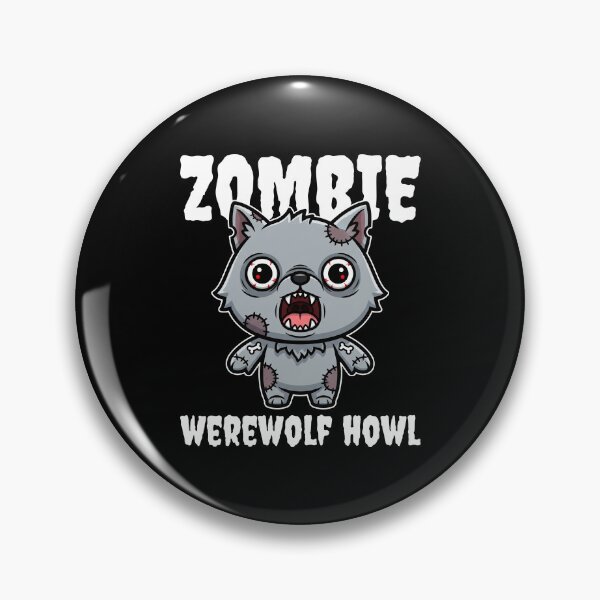 Item preview, ZOMBIE WEREWOLF HOWL - ZOMBIE HALLOWEEN designed and sold by KEF Custom.