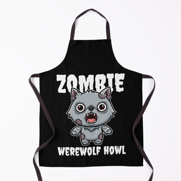 Item preview, ZOMBIE WEREWOLF HOWL - ZOMBIE HALLOWEEN designed and sold by KEF Custom.