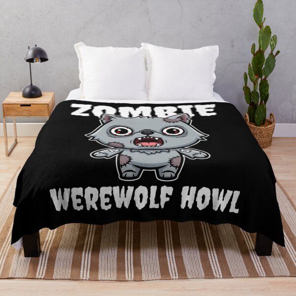 Item preview, ZOMBIE WEREWOLF HOWL - ZOMBIE HALLOWEEN designed and sold by KEF Custom.