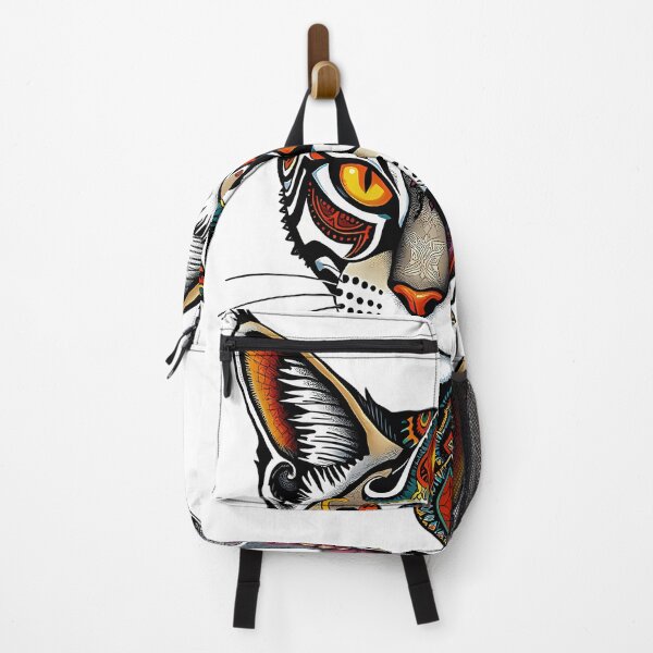 Item preview, Ornate Patterned Cat Head With Vibrant Details, designed and sold by DarianSchmeler.
