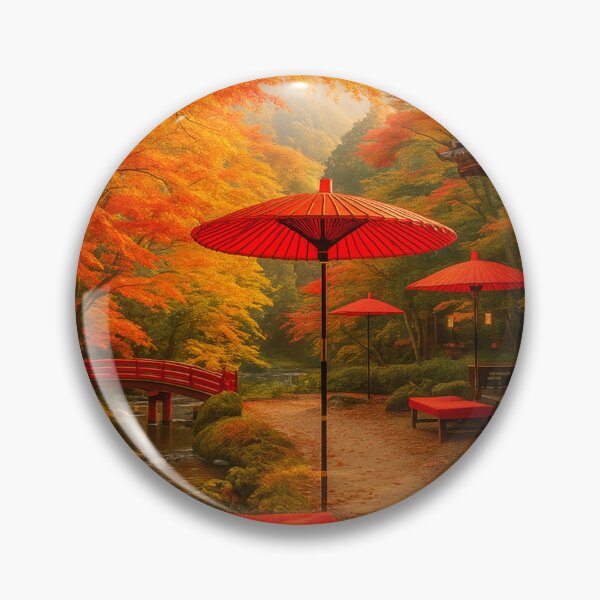 Item preview, Paisaje otoñal en Arima Onsen, Hyogo, Japón designed and sold by NihonKamonScape.