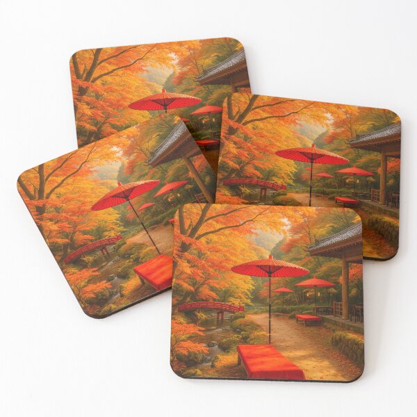 Item preview, Autumn Scenery in Arima Onsen, Hyogo, Japan designed and sold by NihonKamonScape.