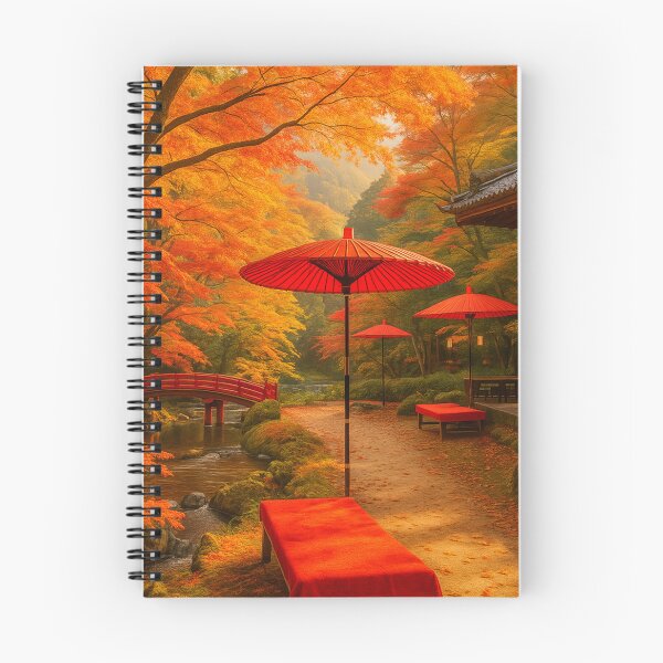 Item preview, Autumn Scenery in Arima Onsen, Hyogo, Japan designed and sold by NihonKamonScape.