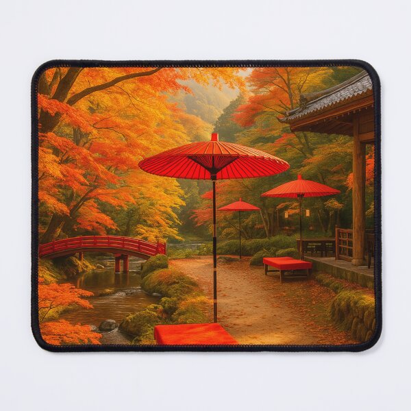 Item preview, Autumn Scenery in Arima Onsen, Hyogo, Japan designed and sold by NihonKamonScape.