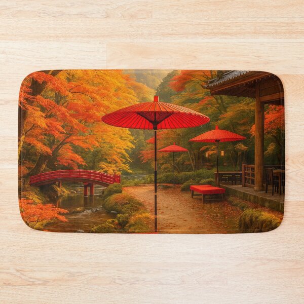 Item preview, Autumn Scenery in Arima Onsen, Hyogo, Japan designed and sold by NihonKamonScape.