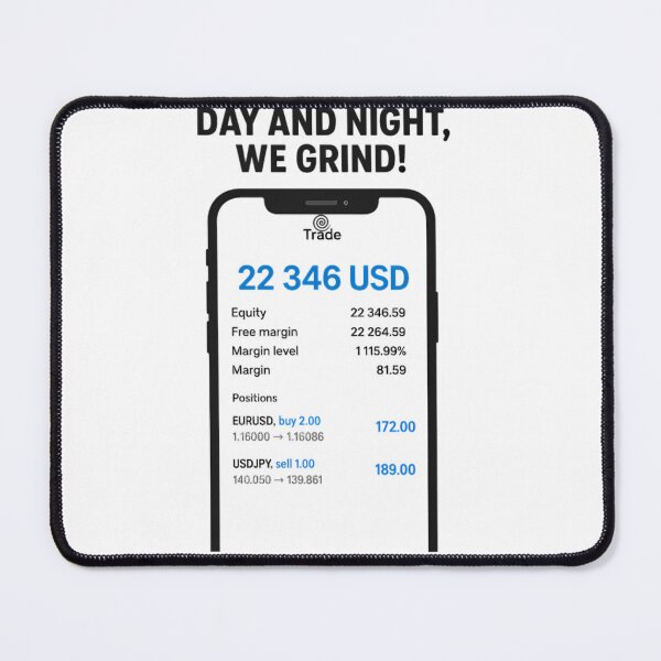 Item preview, Day And Night We Grind designed and sold by KristinaClau.