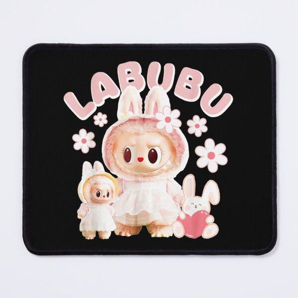 Item preview, Labubu Bunny Outfit Cute Plush Characters with Flowers designed and sold by Slimeee199.