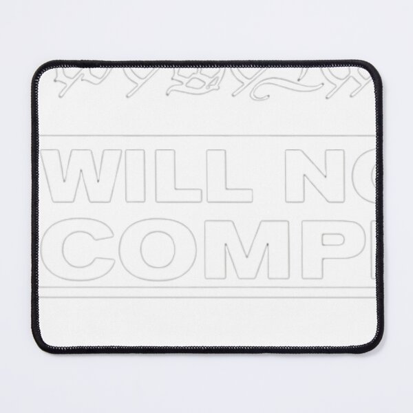 Item preview, We the people will not comply designed and sold by AnnRitalem.