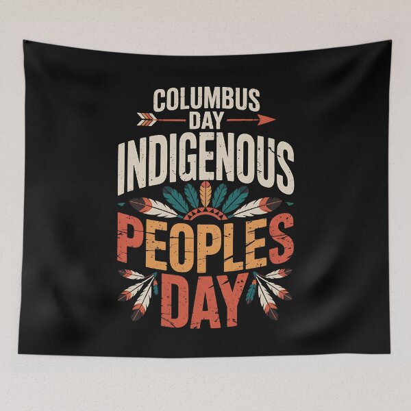 Item preview, Indigenous Peoples Day Not Columbus Day Anti Columbus designed and sold by BakeryDozen.