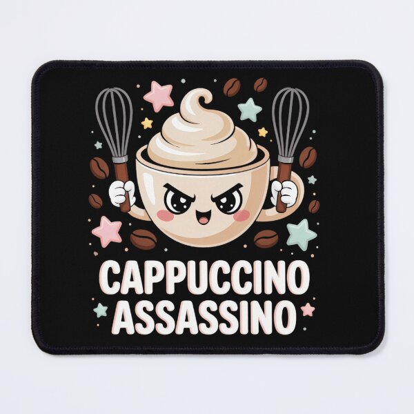 Item preview, Brainrot Cappuccino Assassino Kawaii Chaos designed and sold by KristinaClau.