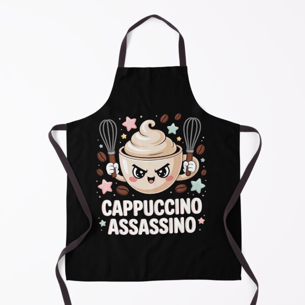 Aperçu de l'œuvre Brainrot Cappuccino Assassin Kawaii Chaos créée et vendue par KristinaClau.