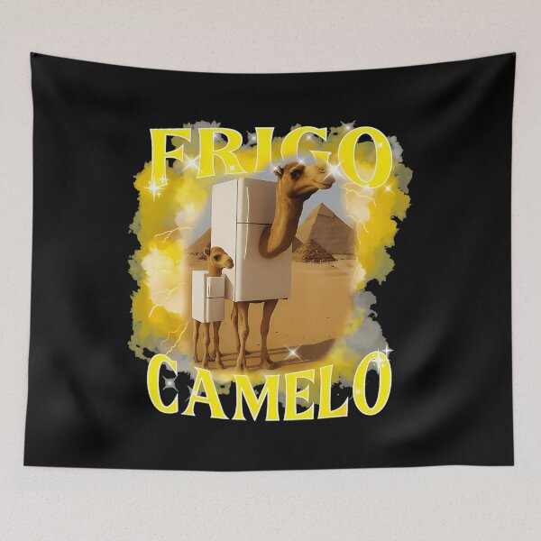 Item preview, Brainrot Frigo Camelo Surreal Camel Refrigerator Desert Meme designed and sold by KristinaClau.