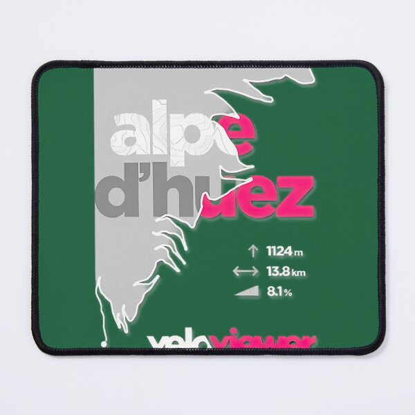 Item preview, Alpe D'Huez Cycling Ascent Abstract Design | Limited Edition designed and sold by TiffanyPotts.