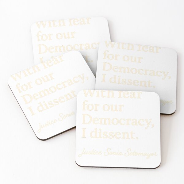 Item preview, With fear for our Democracy, I dissent designed and sold by AnnRitalem.