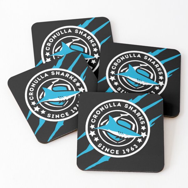 Item preview, Cronulla Sharks Since 1963 Badge Logo designed and sold by KelleyWSchwartz.