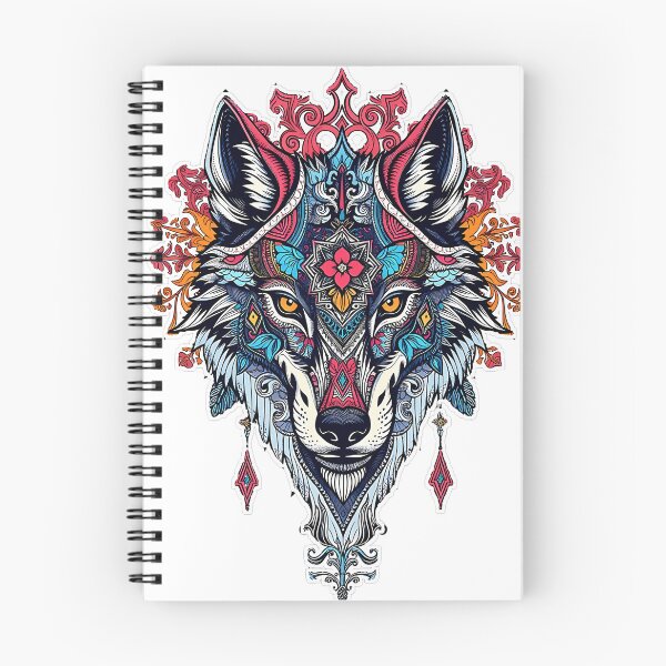 Item preview, Wolf Head Mandala - Intricate Tribal Art designed and sold by TysonTorphy.